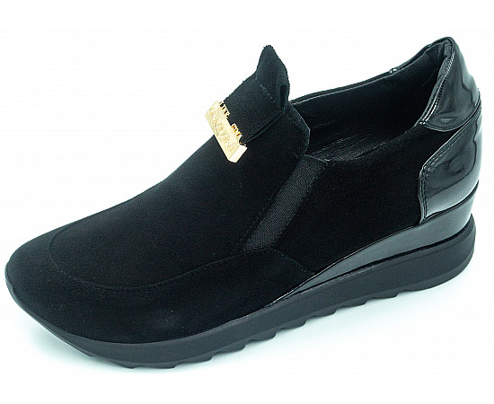 Женские сникеры Gina 6600 чорн.вел.