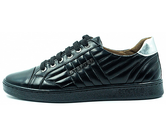 Женские кеды Stepter 7071 чорн.шк.