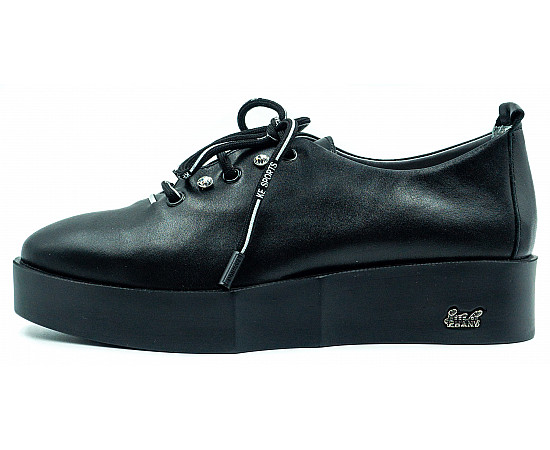 Женские туфли Phany P010.2094 Siyah Deri
