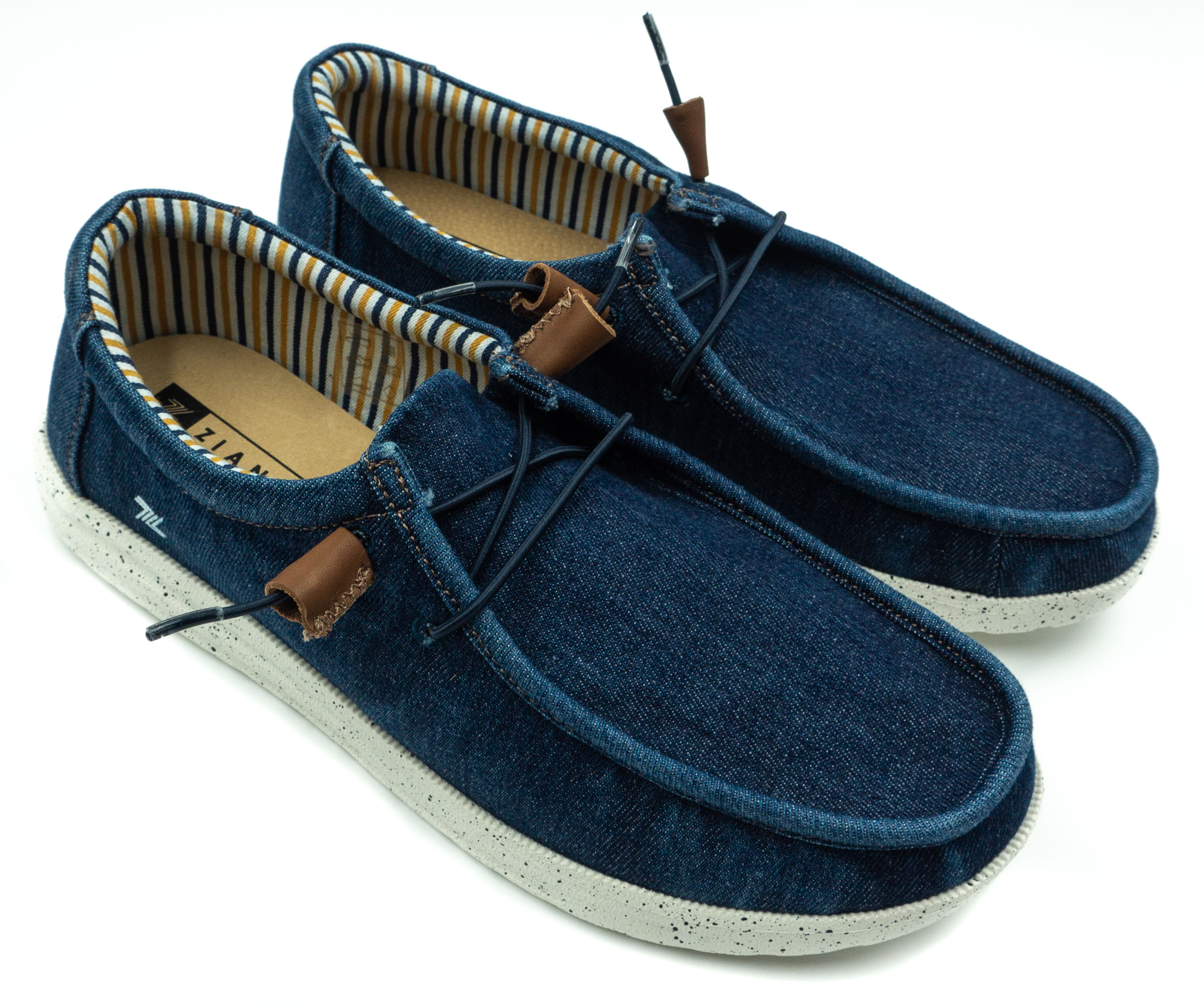 Мужские мокасины Ziano H006039 Navy