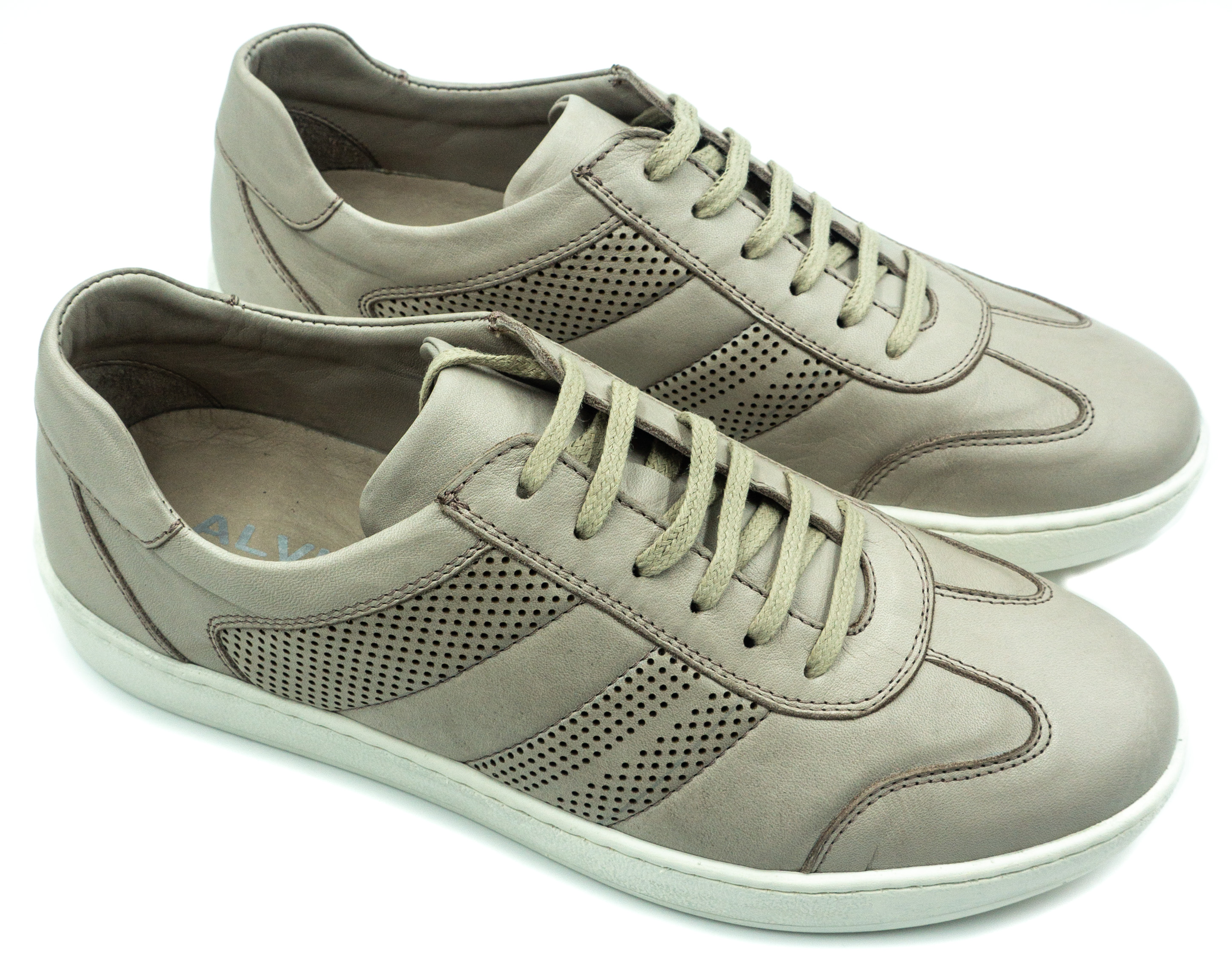 Мужские кеды Alvito 214653 Vizon Deri