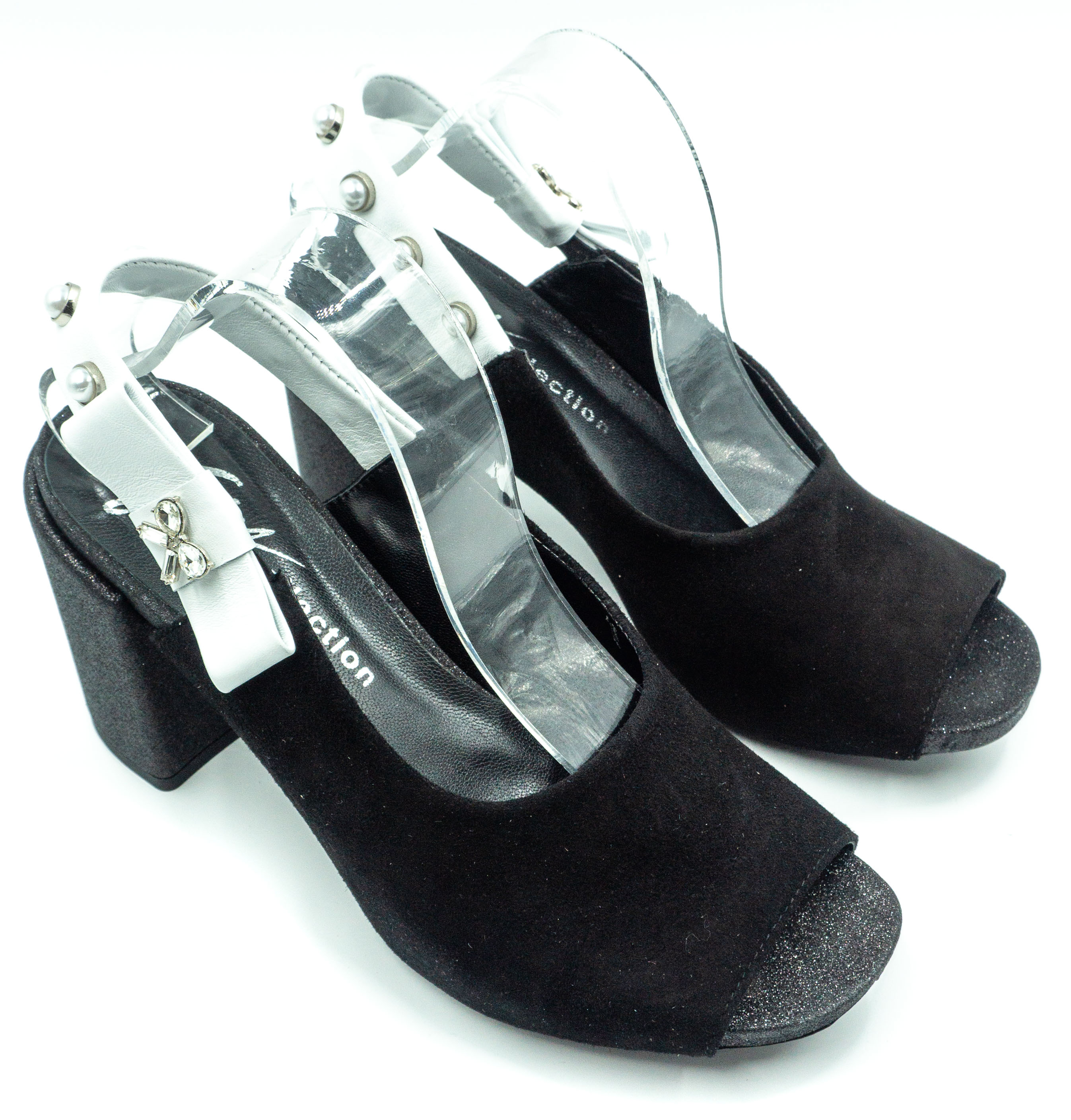 Женские босоножки Gina 6601 чорн.вел.