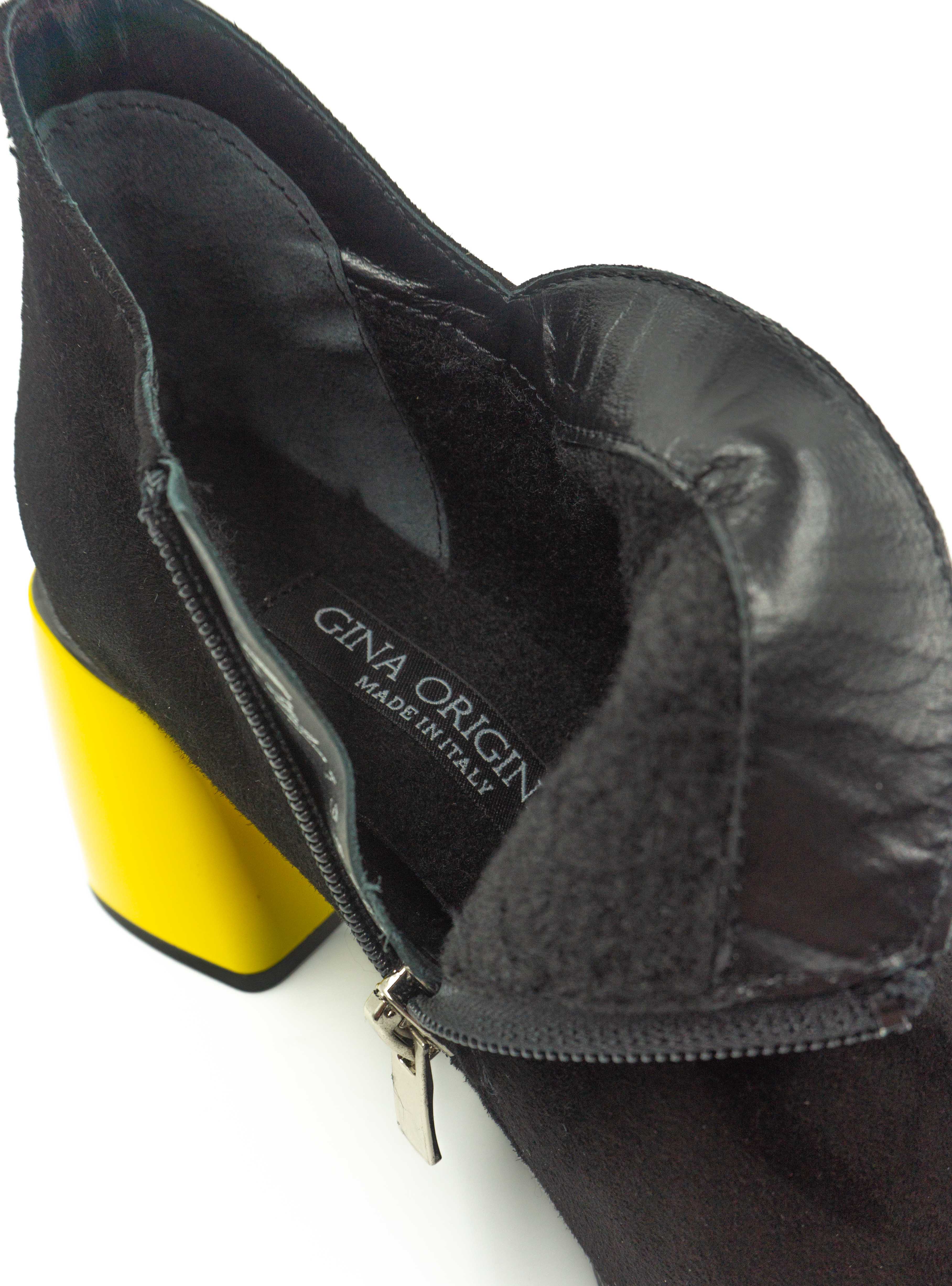 Женские ботильоны Gina 6048-1 чорн.вел.