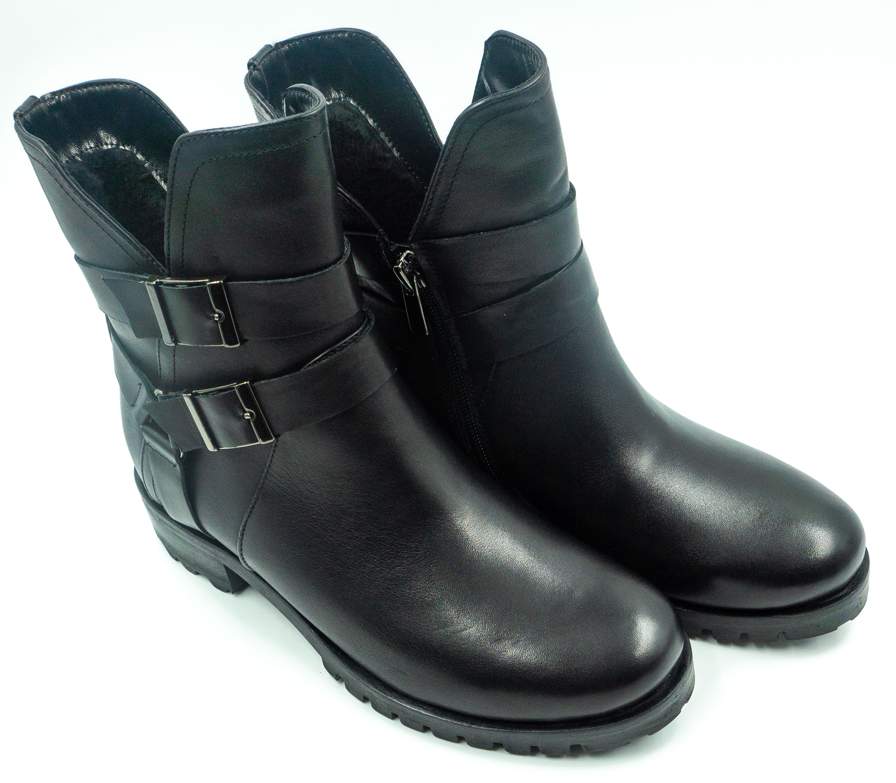 Женские ботинки Gina 6452ш чорн.шк
