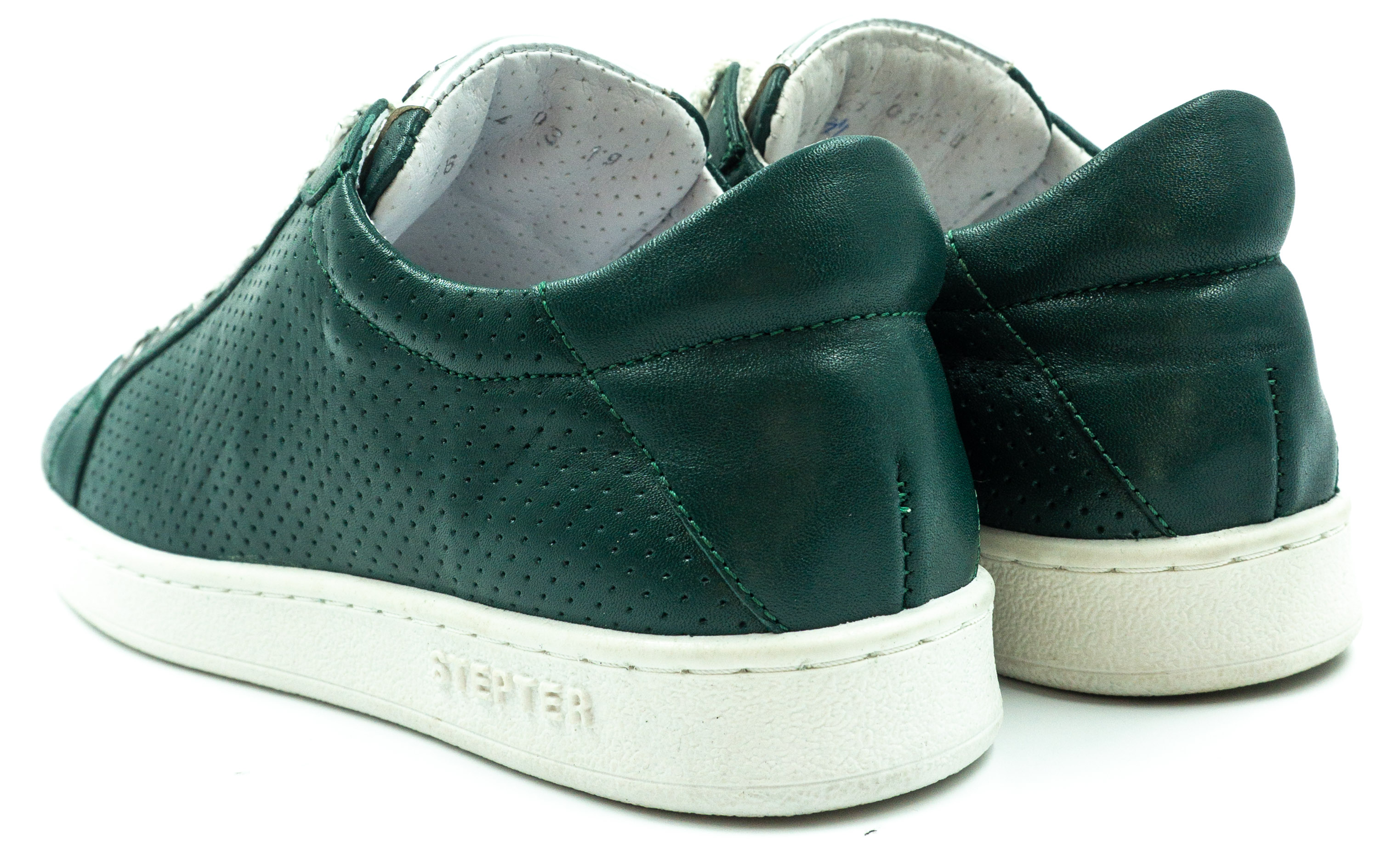 Женские кеды Stepter 6844 зел.шк.