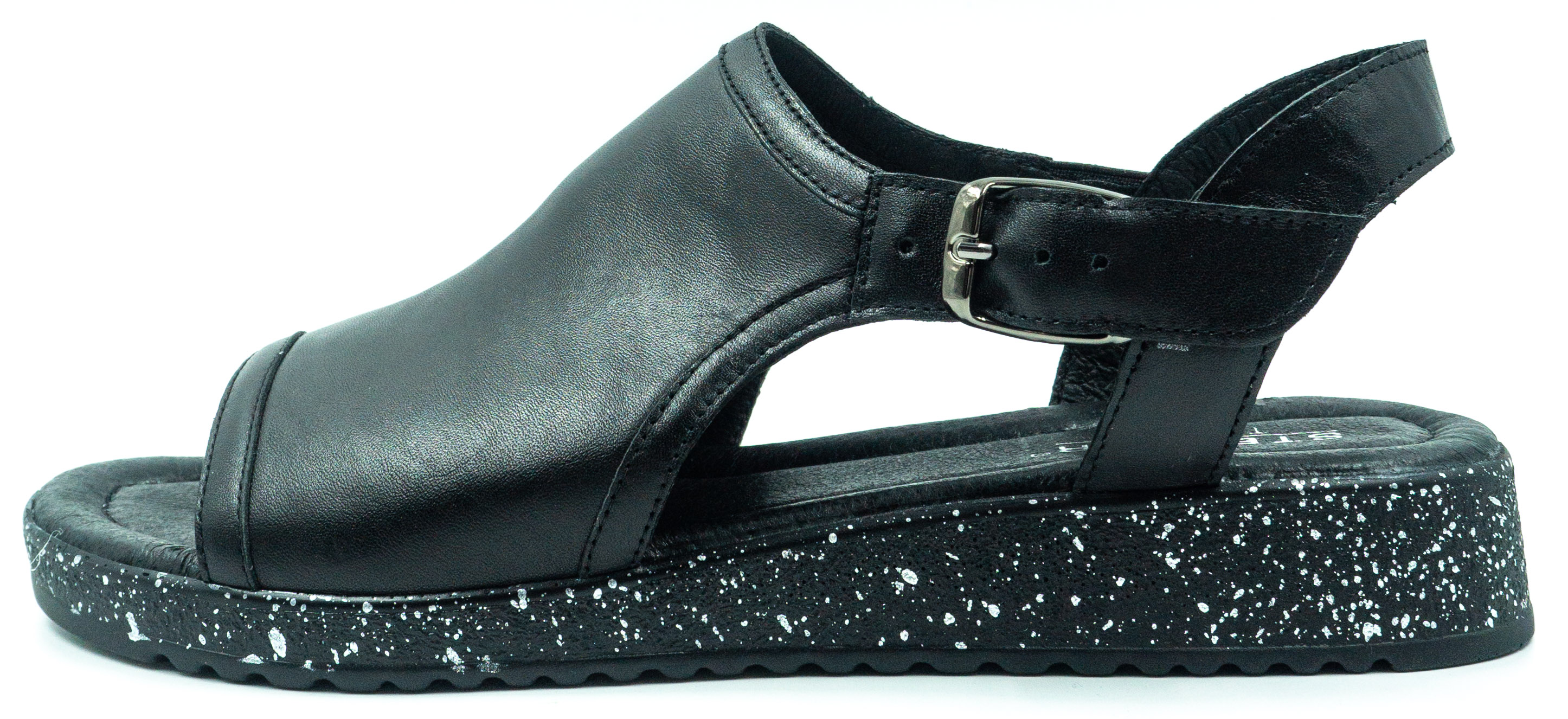 Женские босоножки Stepter 6907 чорн.шк.