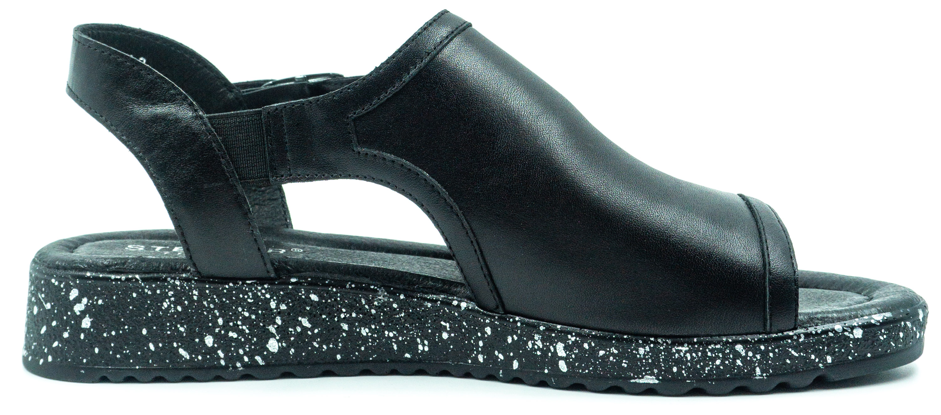 Женские босоножки Stepter 6907 чорн.шк.