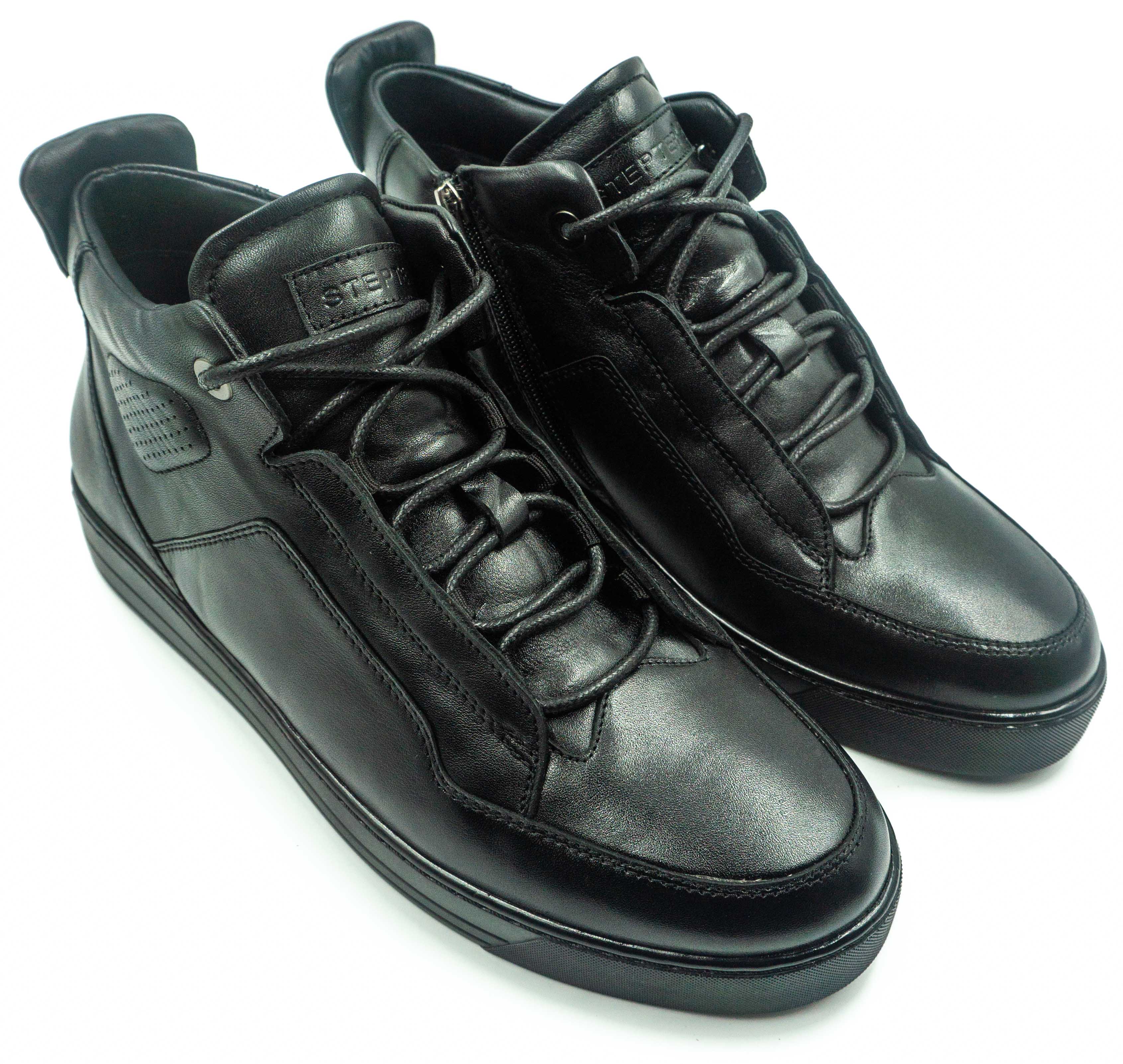 Мужские ботинки Stepter 7463 чорн.шк.