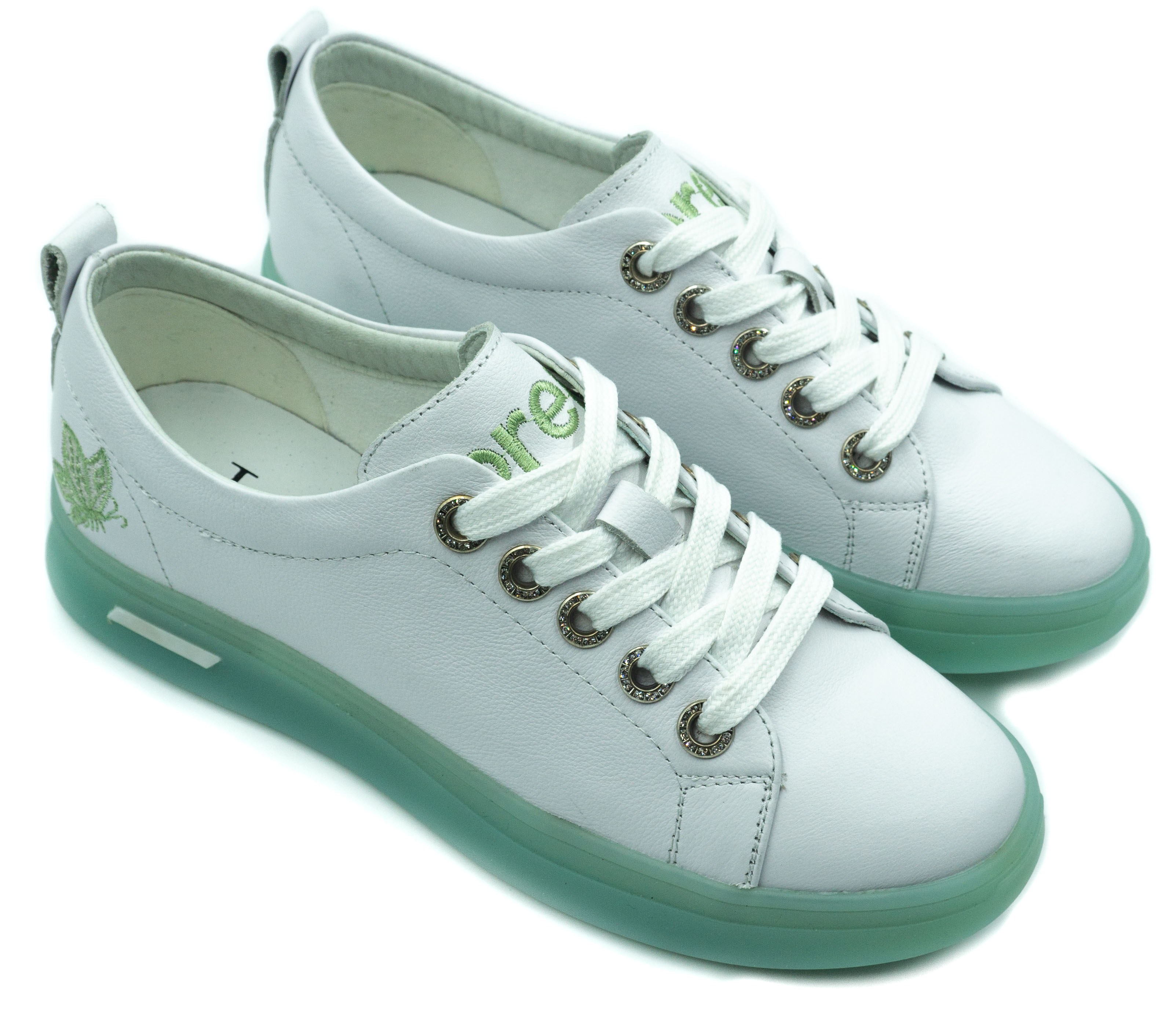 Женские кеды IVA 112-BL1 White