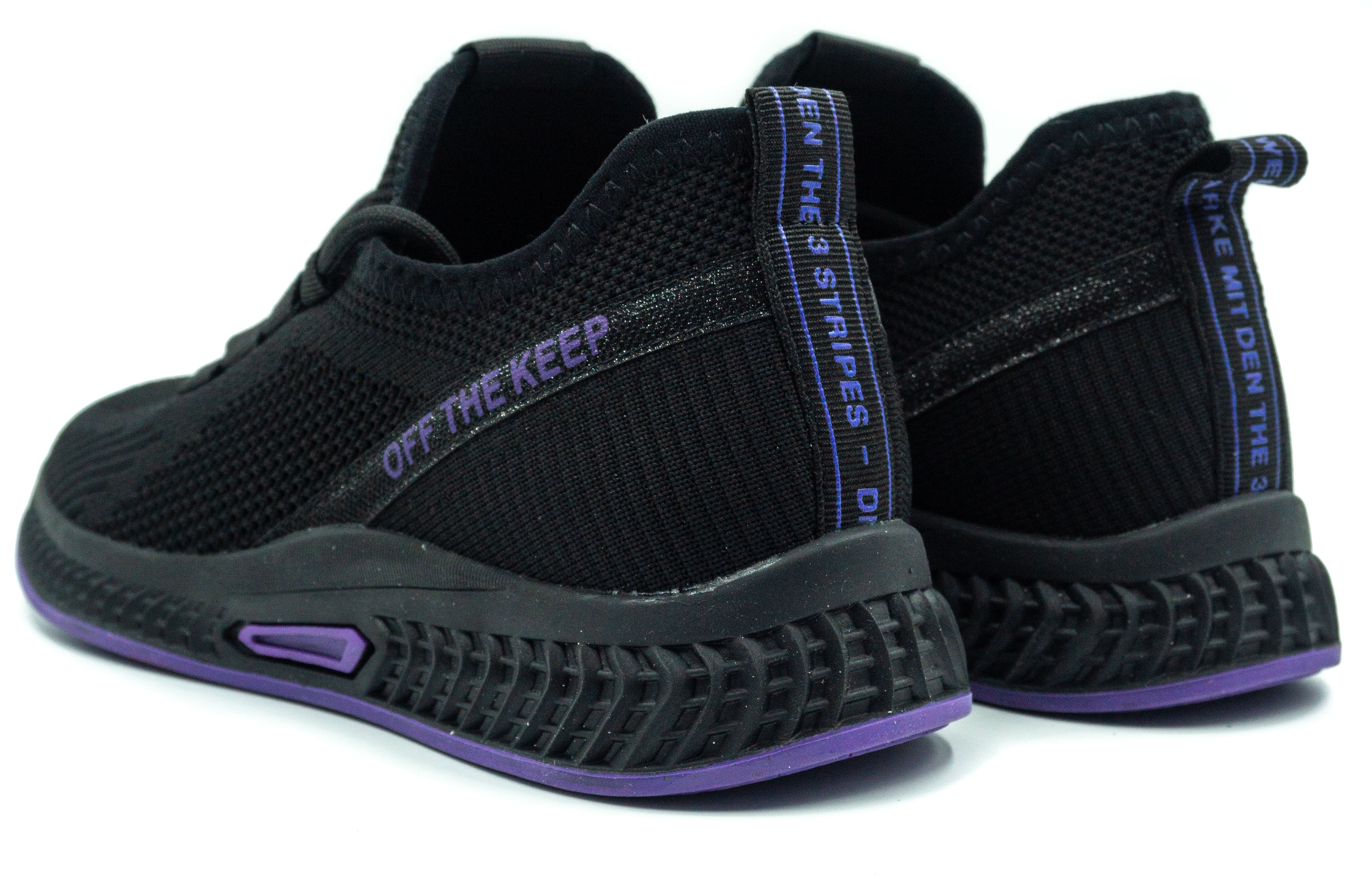 Женские кроссовки IVA 2066-HZ Black Purple