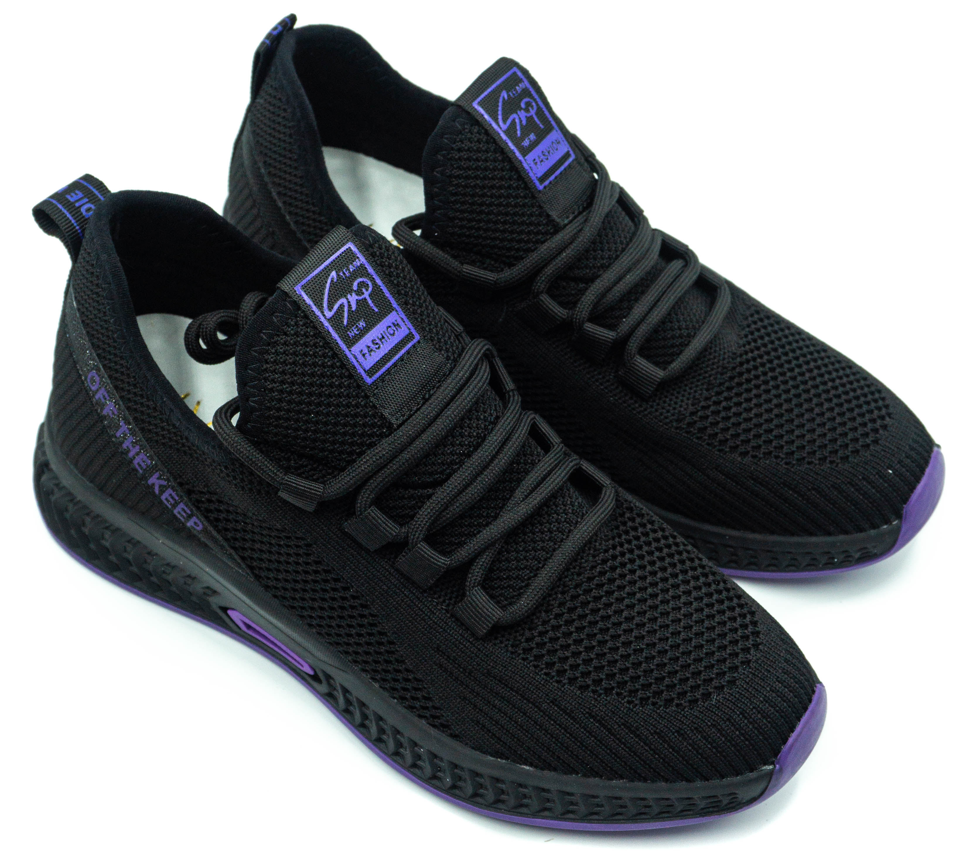 Женские кроссовки IVA 2066-HZ Black Purple